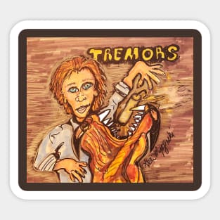 Kevin Bacon Tremors Sticker